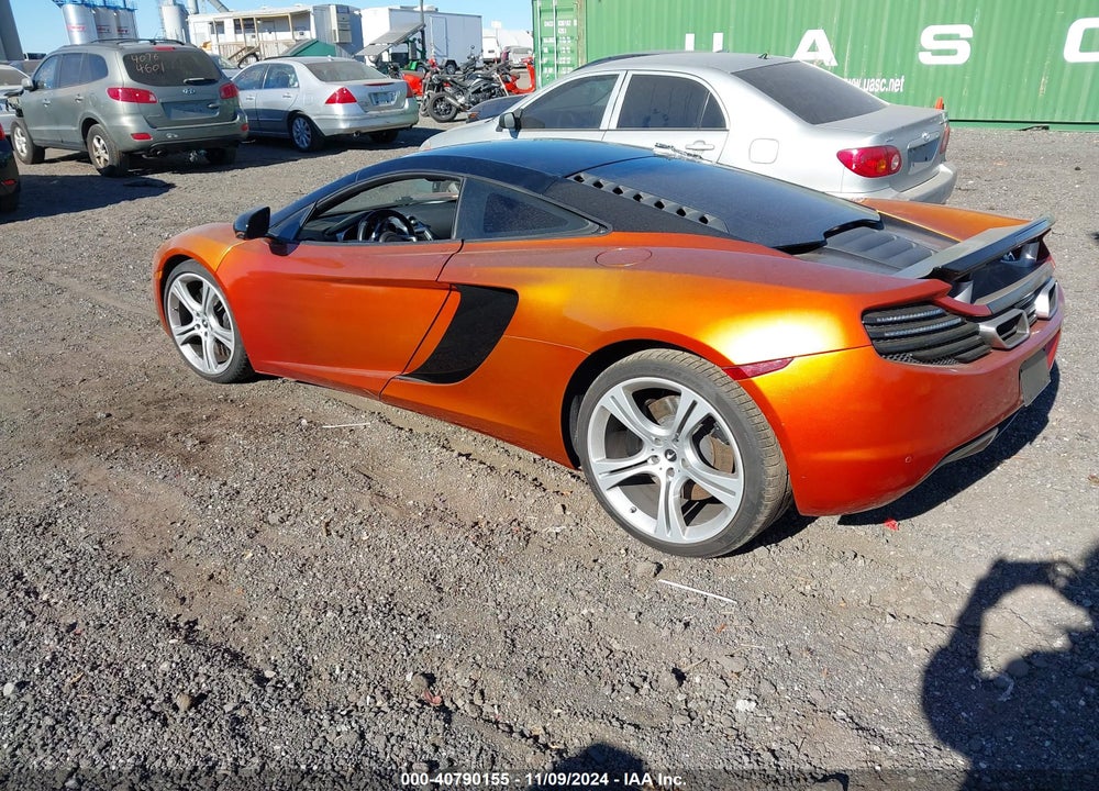 2012 MCLAREN MP4-12C VIN: SBM11AAA0CW001253