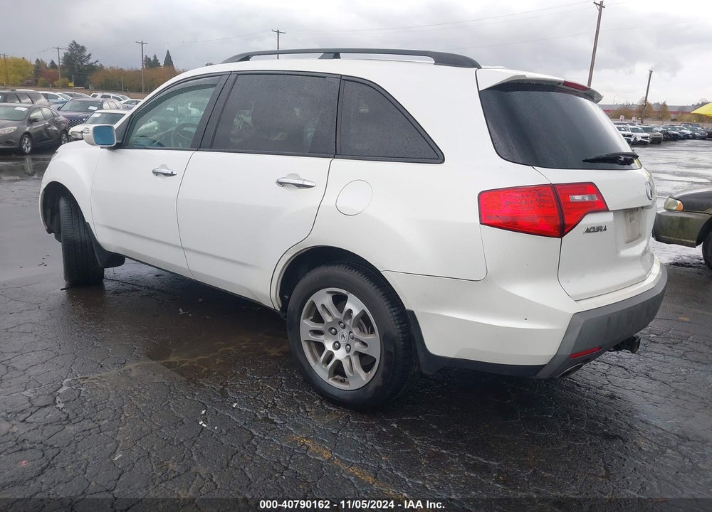 2009 ACURA MDX TECHNOLOGY PACKAGE VIN: 2HNYD28429H532699
