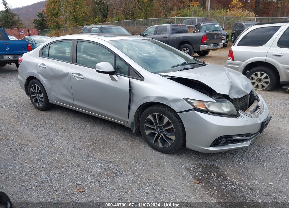 2013 HONDA CIVIC EX-L VIN: 19XFB2F95DE066708
