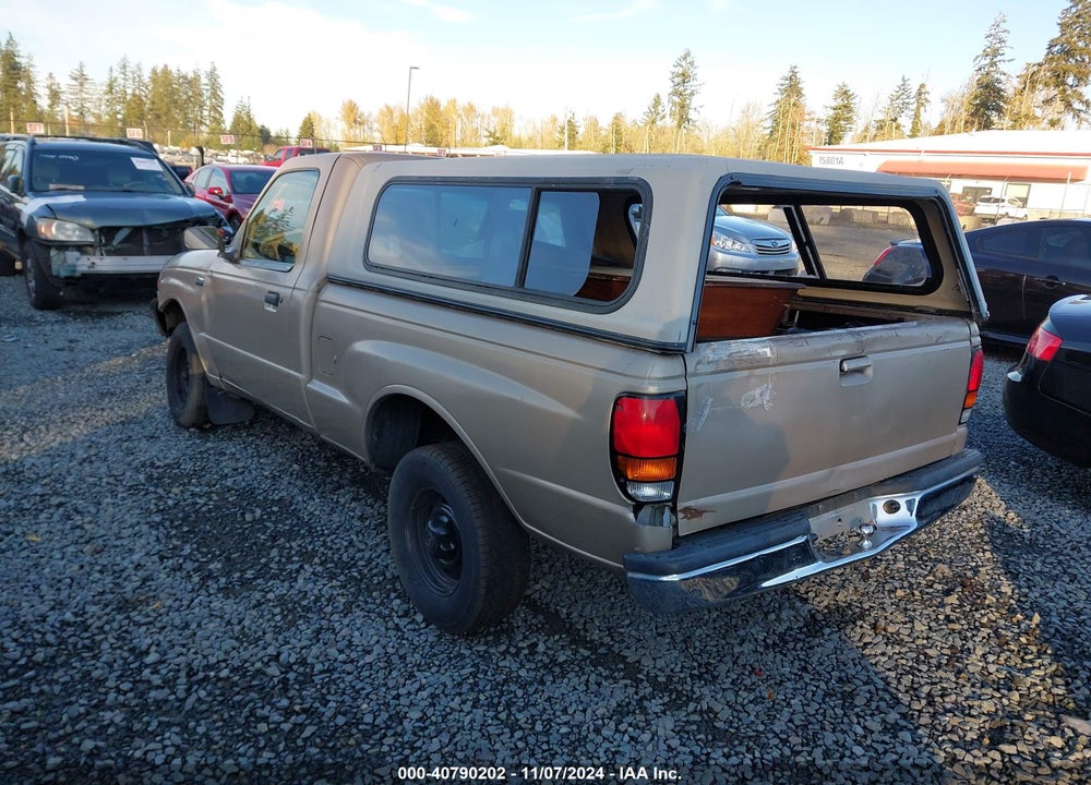 1998 MAZDA B2500 SE/SX VIN: 4F4YR12C1WTM34836