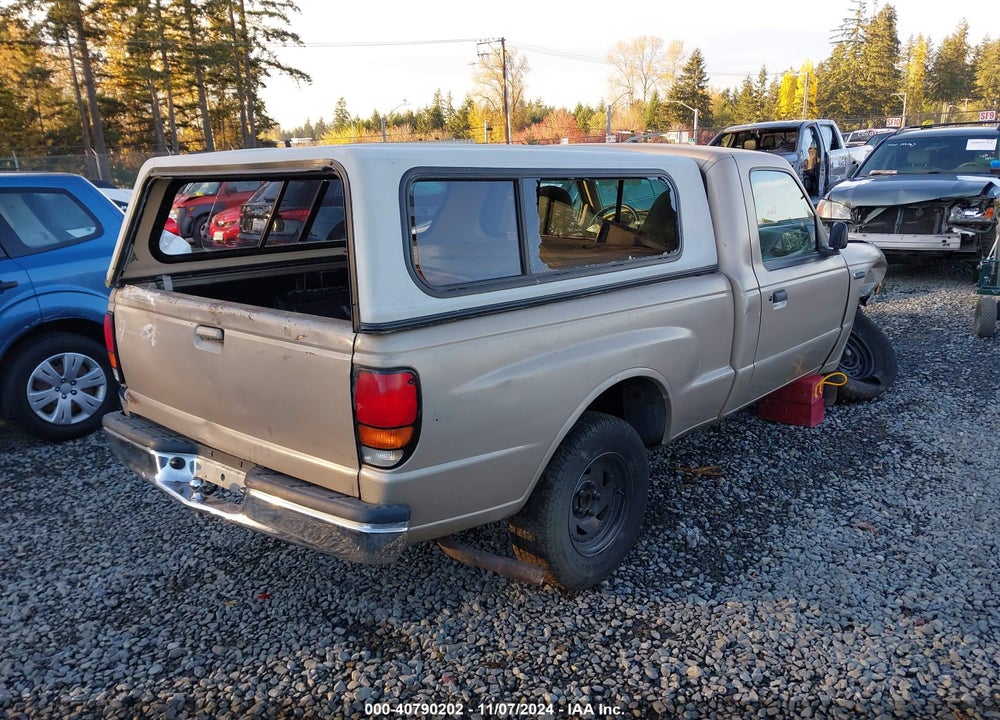 1998 MAZDA B2500 SE/SX VIN: 4F4YR12C1WTM34836