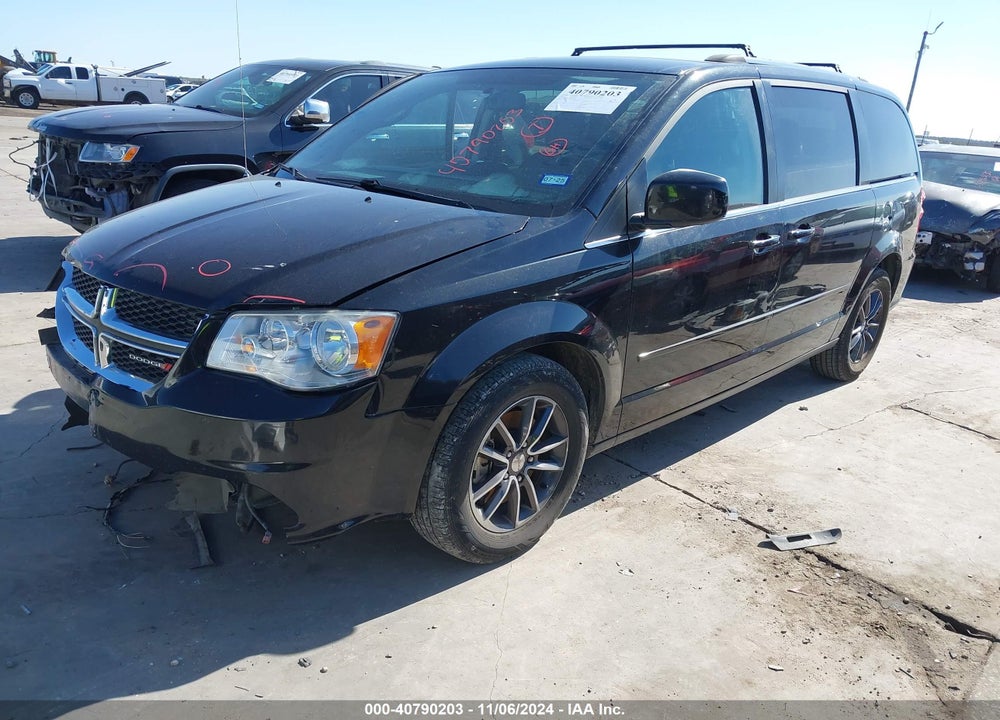 2017 DODGE GRAND CARAVAN SXT VIN: 2C4RDGCG6HR664477
