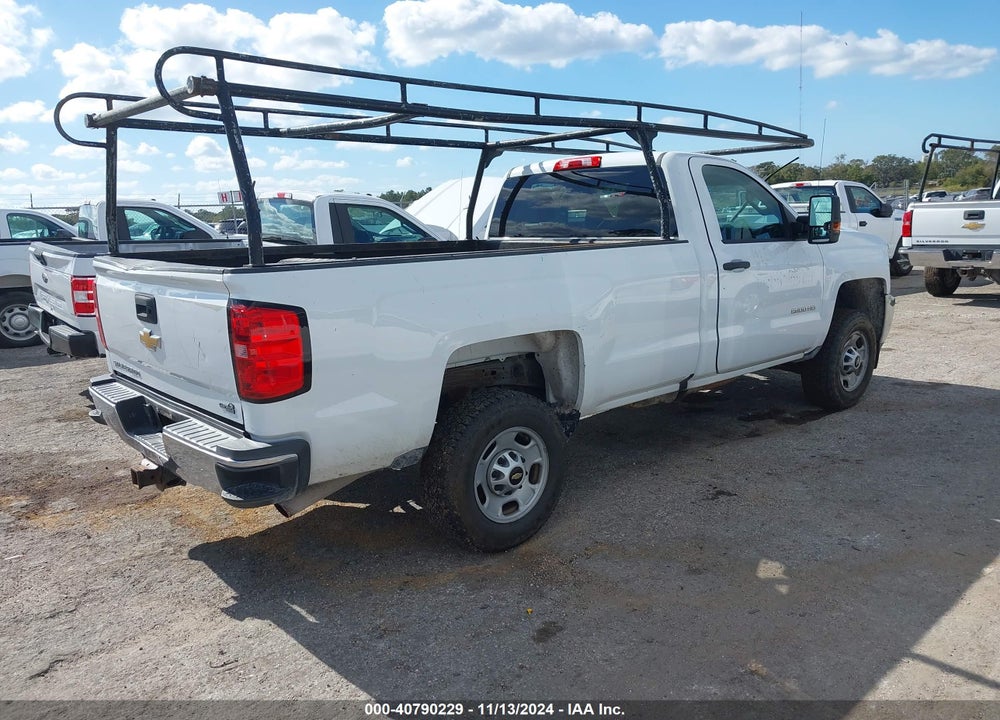2018 CHEVROLET SILVERADO 2500HD WT VIN: 1GC0CUEG4JZ121678