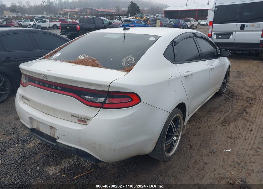 2013 DODGE DART RALLYE VIN: 1C3CDFBH9DD238701