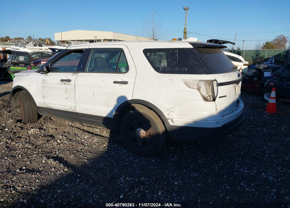 2017 FORD UTILITY POLICE INTERCEPTOR VIN: 1FM5K8AR7HGC66643