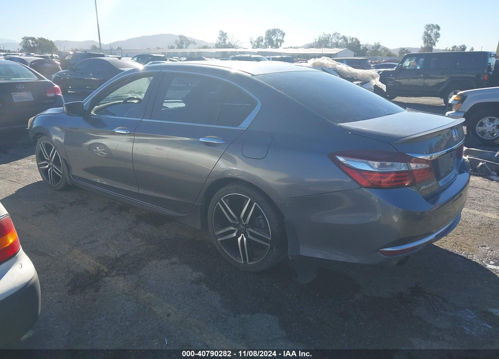 2016 HONDA ACCORD SPORT VIN: 1HGCR2F51GA193511