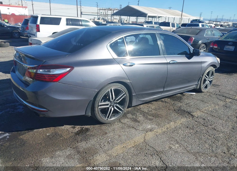 2016 HONDA ACCORD SPORT VIN: 1HGCR2F51GA193511