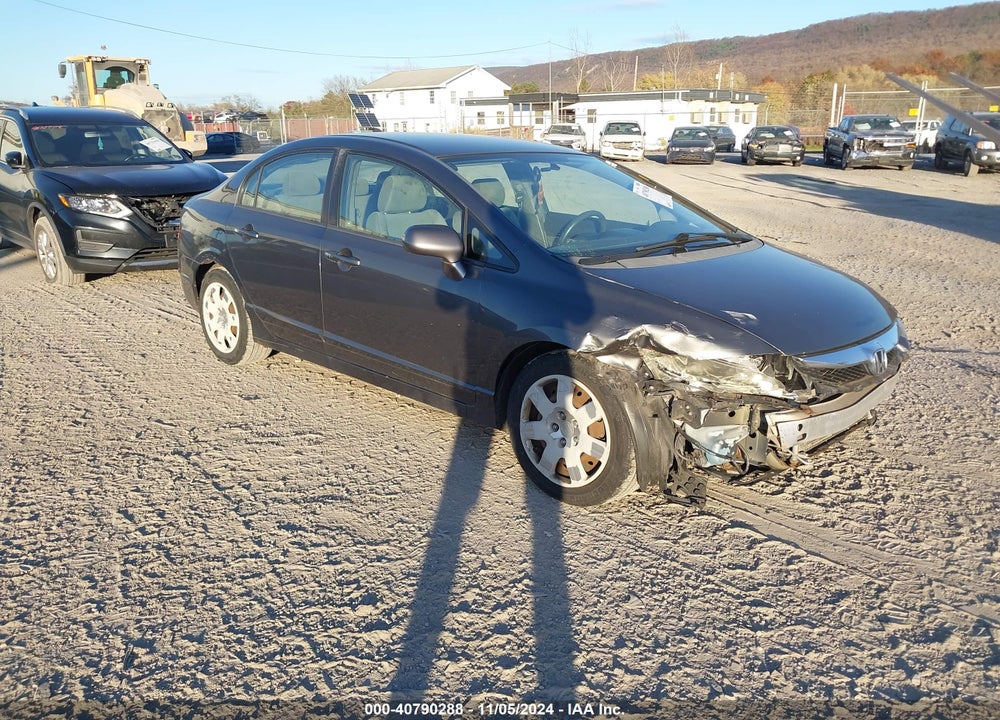 2010 HONDA CIVIC LX VIN: 2HGFA1F57AH310709