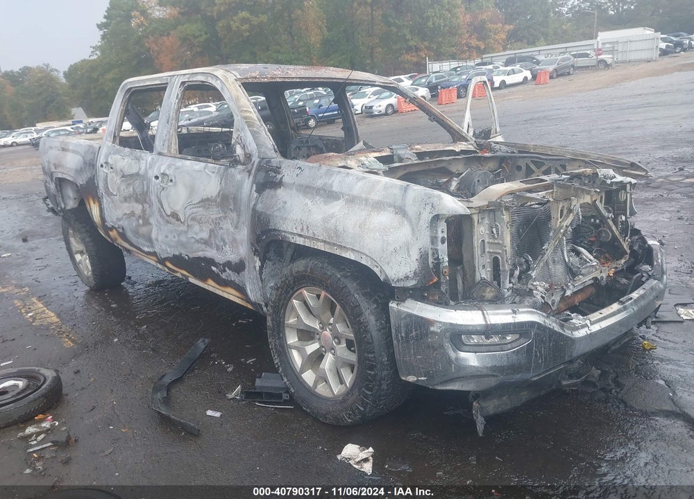 2018 GMC SIERRA 1500 SLT VIN: 3GTU2NEC1JG547772