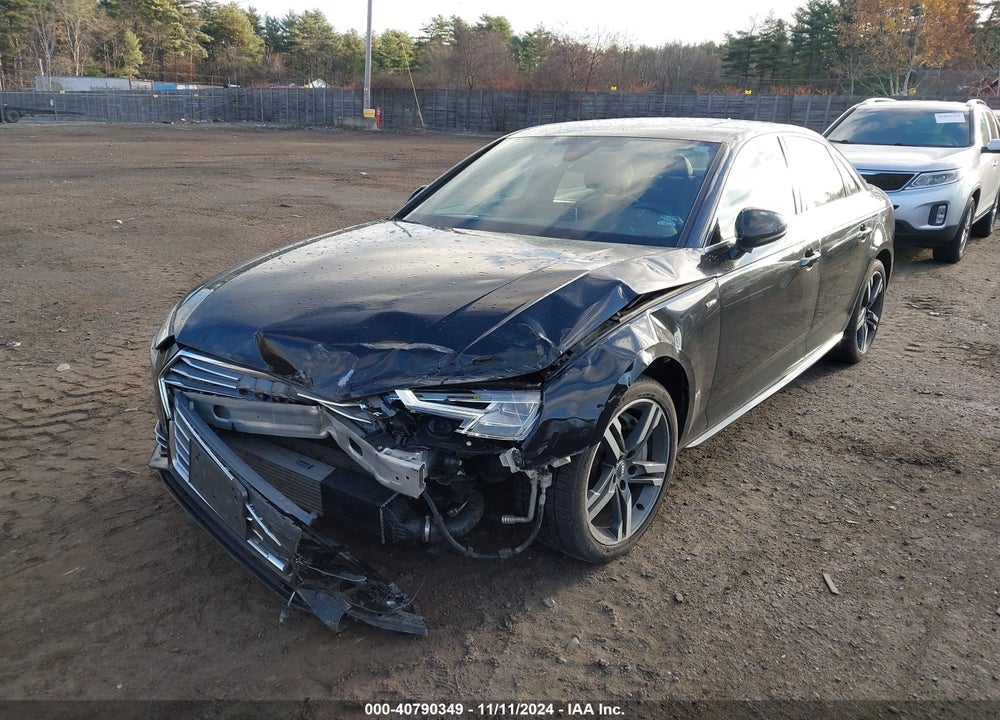 2018 AUDI A4 2.0T PREMIUM/2.0T TECH PREMIUM VIN: WAUENAF44JA039707