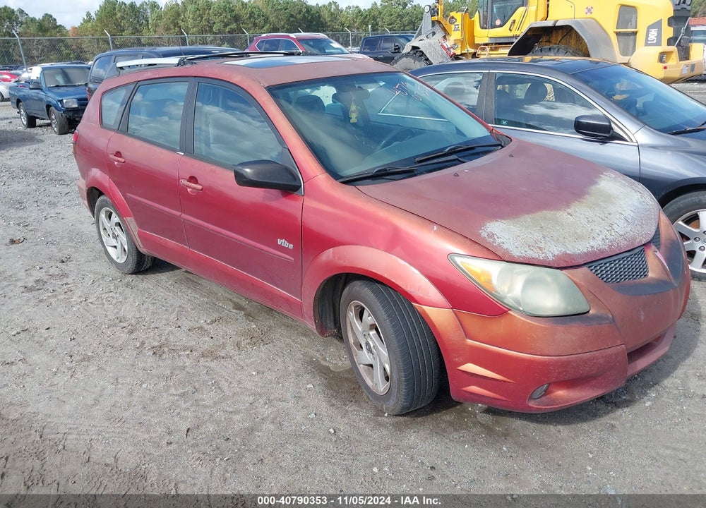 2004 PONTIAC VIBE VIN: 5Y2SL62834Z450913