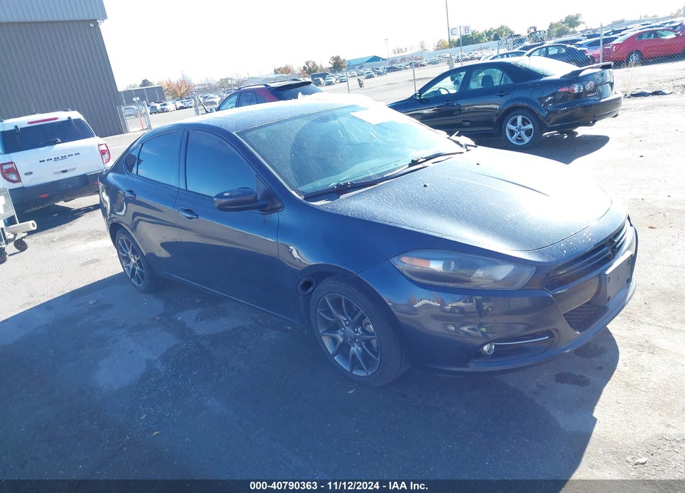 2013 DODGE DART SXT VIN: 1C3CDFBA2DD344961