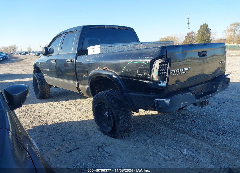 2004 DODGE RAM 2500 SLT/LARAMIE VIN: 3D7KU28D54G133814