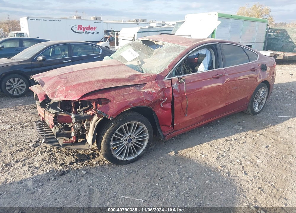 2013 FORD FUSION SE VIN: 3FA6P0HR9DR160365