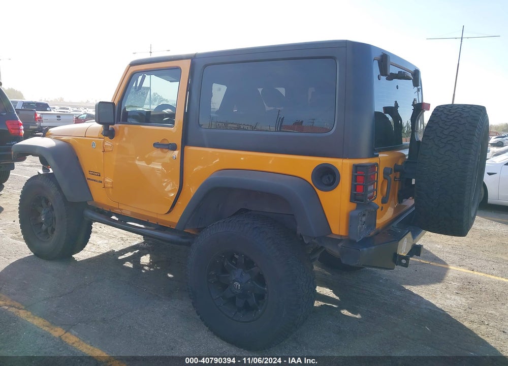 2013 JEEP WRANGLER / VIN: 1C4AJWAG0DL546303