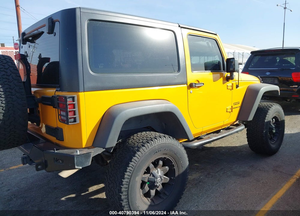 2013 JEEP WRANGLER / VIN: 1C4AJWAG0DL546303