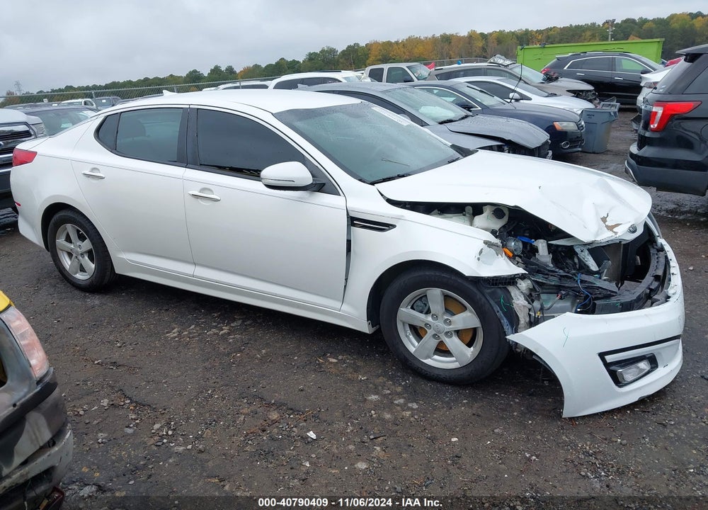 2015 KIA OPTIMA LX VIN: KNAGM4A77F5648580