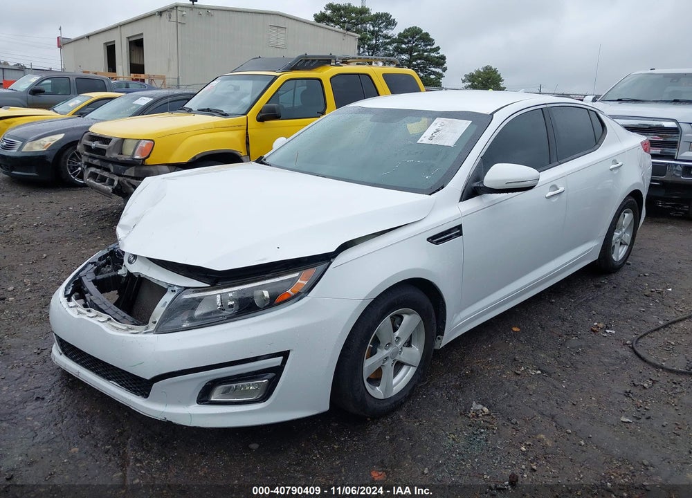 2015 KIA OPTIMA LX VIN: KNAGM4A77F5648580