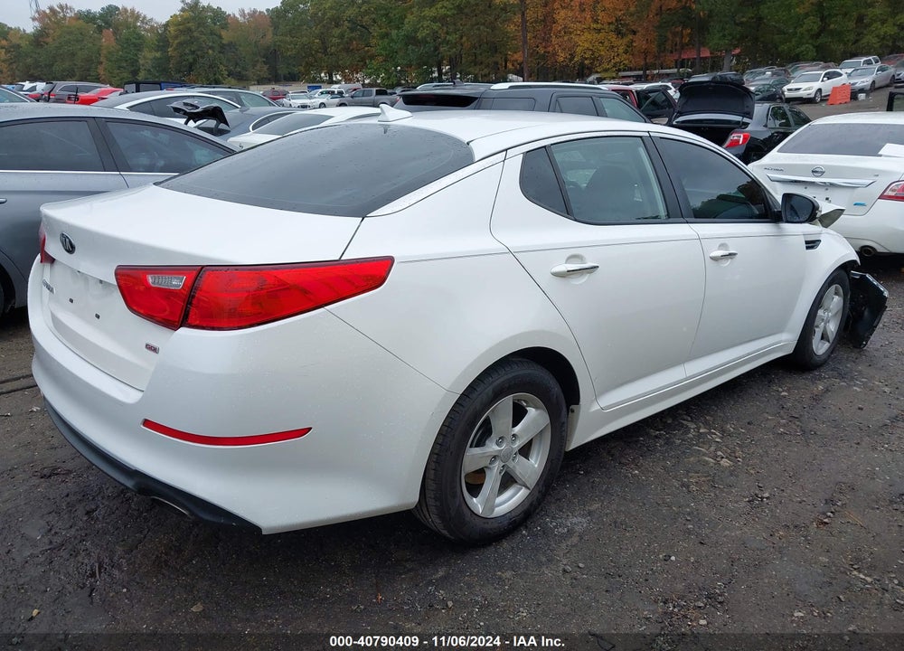 2015 KIA OPTIMA LX VIN: KNAGM4A77F5648580