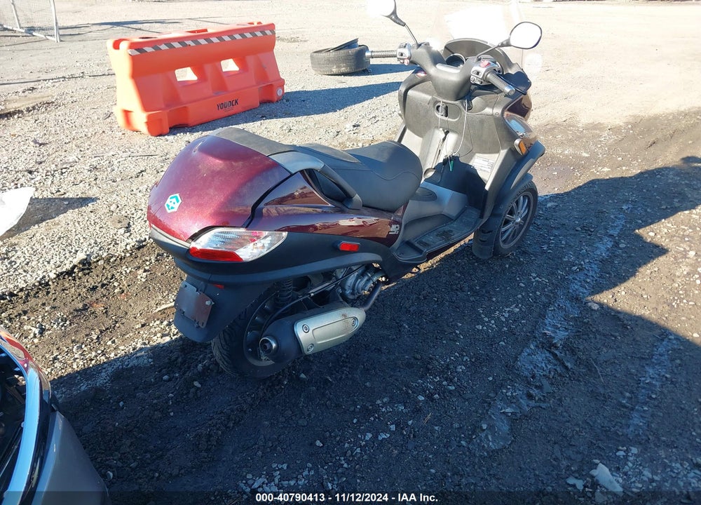 2007 PIAGGIO MP3 VIN: ZAPM479M475002849