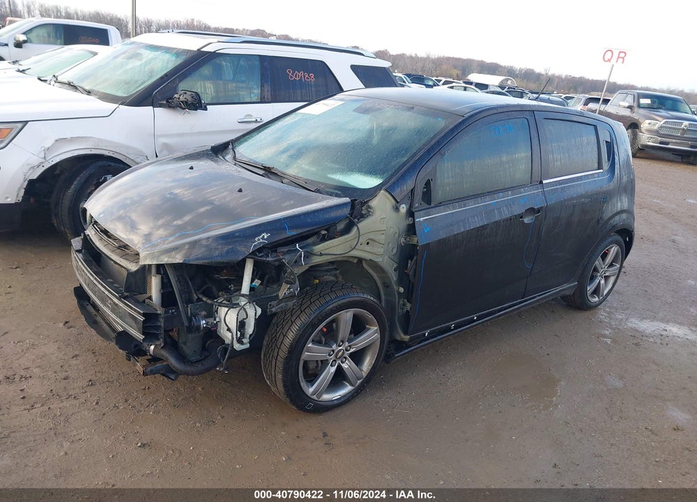 2013 CHEVROLET SONIC RS AUTO VIN: 1G1JG6SB4D4244615