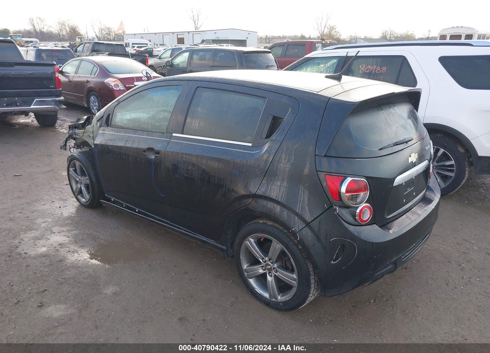 2013 CHEVROLET SONIC RS AUTO VIN: 1G1JG6SB4D4244615