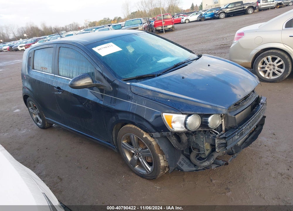 2013 CHEVROLET SONIC RS AUTO VIN: 1G1JG6SB4D4244615