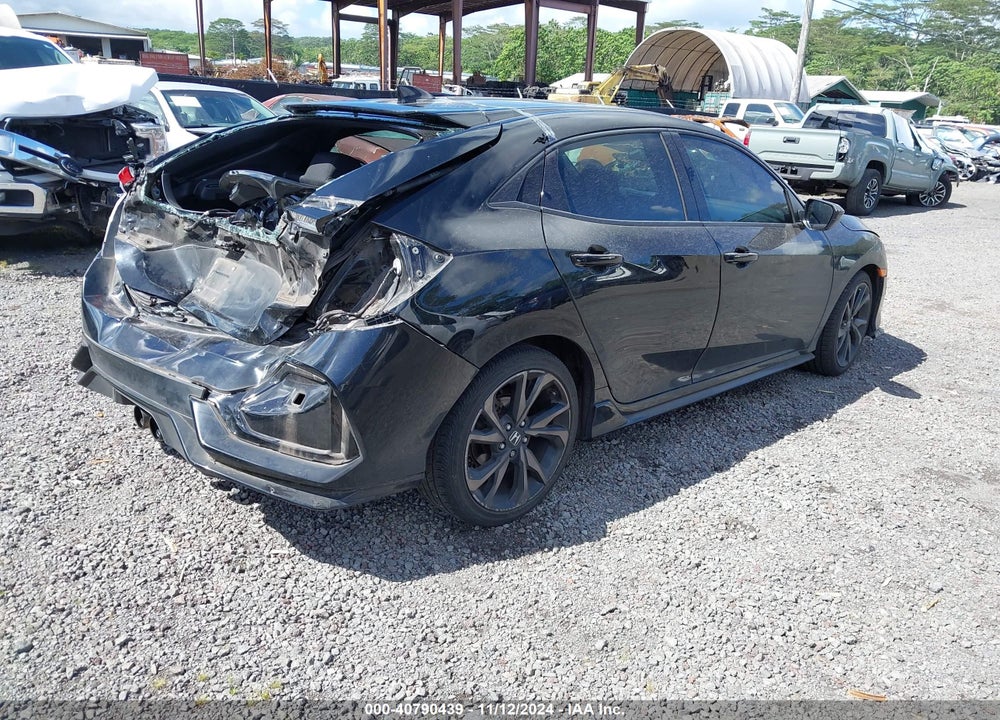 2018 HONDA CIVIC SPORT VIN: SHHFK7H40JU231521