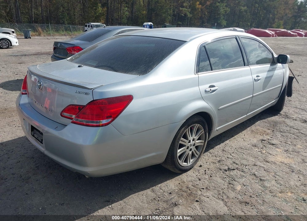 2007 TOYOTA AVALON LIMITED VIN: 4T1BK36B47U179249
