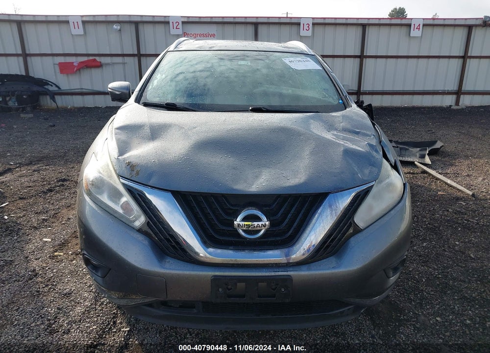 2015 NISSAN MURANO PLATINUM VIN: 5N1AZ2MH2FN248876