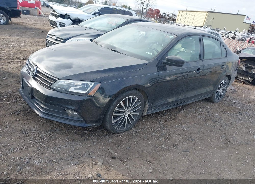 2016 VOLKSWAGEN JETTA 1.8T SPORT VIN: 3VWD17AJ6GM301679