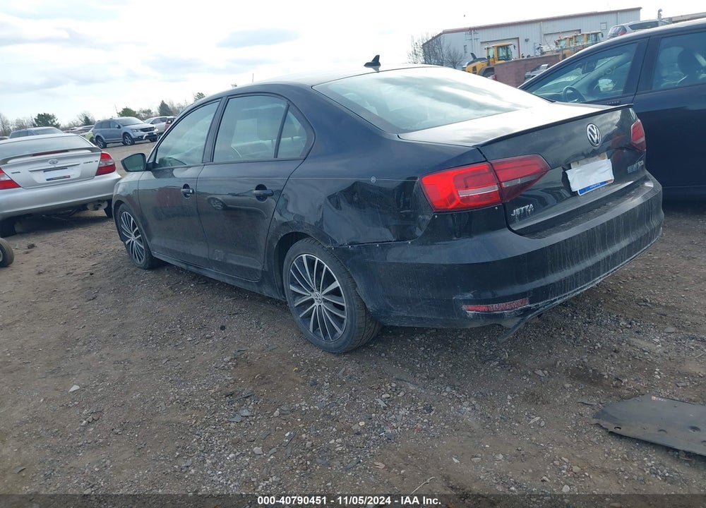 2016 VOLKSWAGEN JETTA 1.8T SPORT VIN: 3VWD17AJ6GM301679