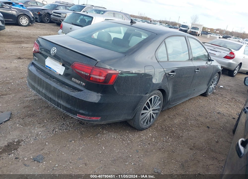 2016 VOLKSWAGEN JETTA 1.8T SPORT VIN: 3VWD17AJ6GM301679