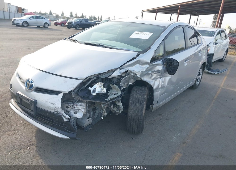 2015 TOYOTA PRIUS TWO VIN: JTDKN3DU7F0481849