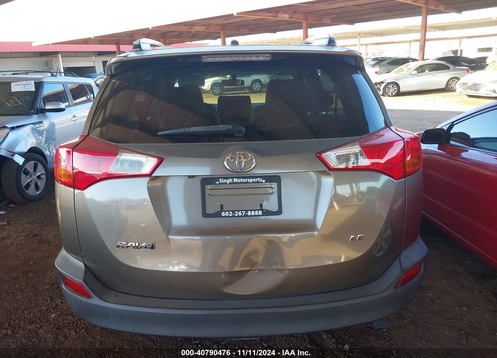 2013 TOYOTA RAV4 LE VIN: JTMZFREV0DD023680