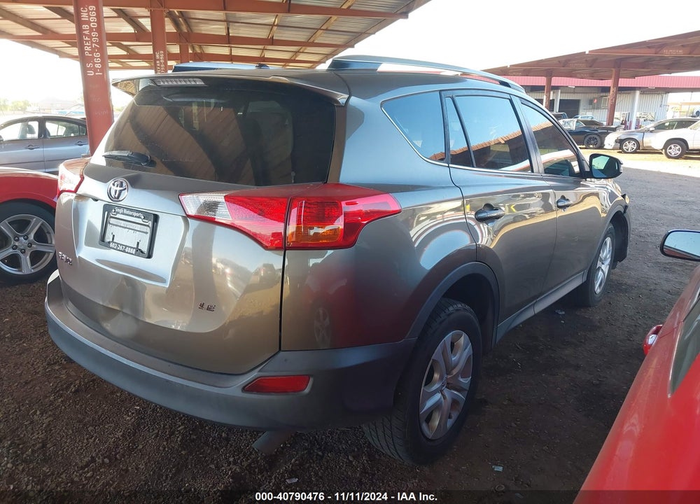 2013 TOYOTA RAV4 LE VIN: JTMZFREV0DD023680