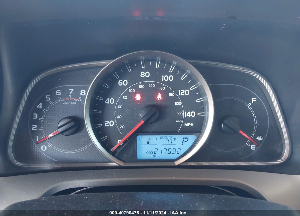 2013 TOYOTA RAV4 LE VIN: JTMZFREV0DD023680