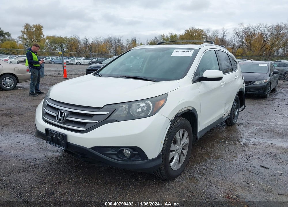 2014 HONDA CR-V EX-L VIN: 5J6RM4H76EL089576