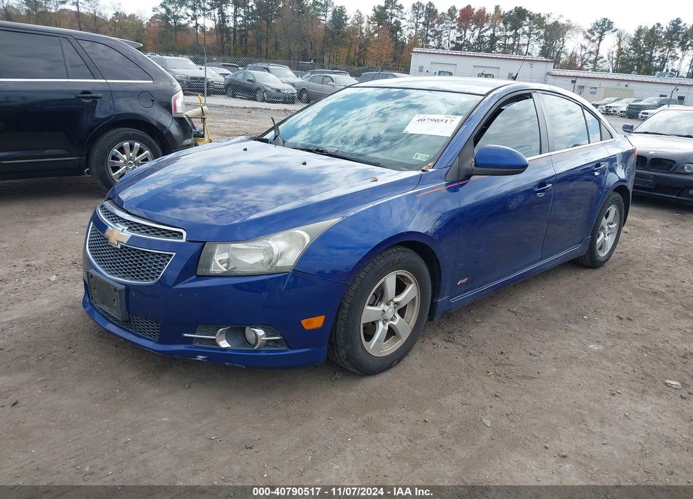2012 CHEVROLET CRUZE 1LT VIN: 1G1PF5SC1C7374204