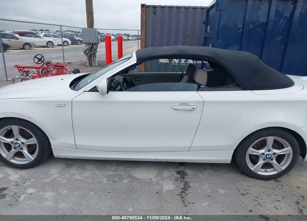 2013 BMW 128I VIN: WBAUL7C50DVU09002