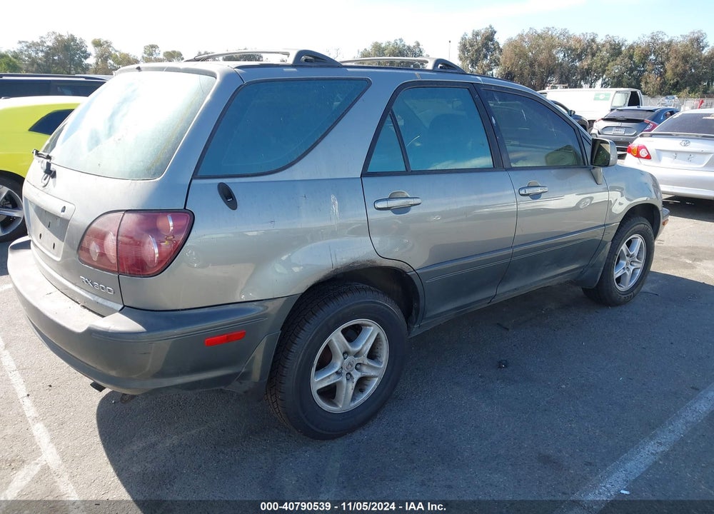 2000 LEXUS RX 300 VIN: JT6HF10U8Y0163251