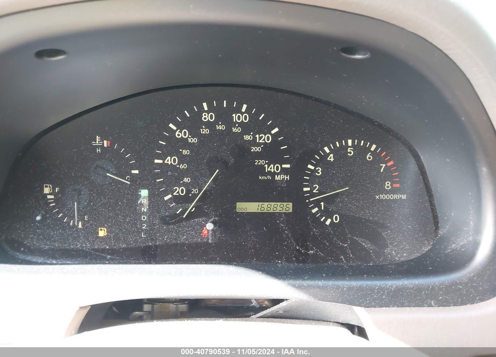 2000 LEXUS RX 300 VIN: JT6HF10U8Y0163251