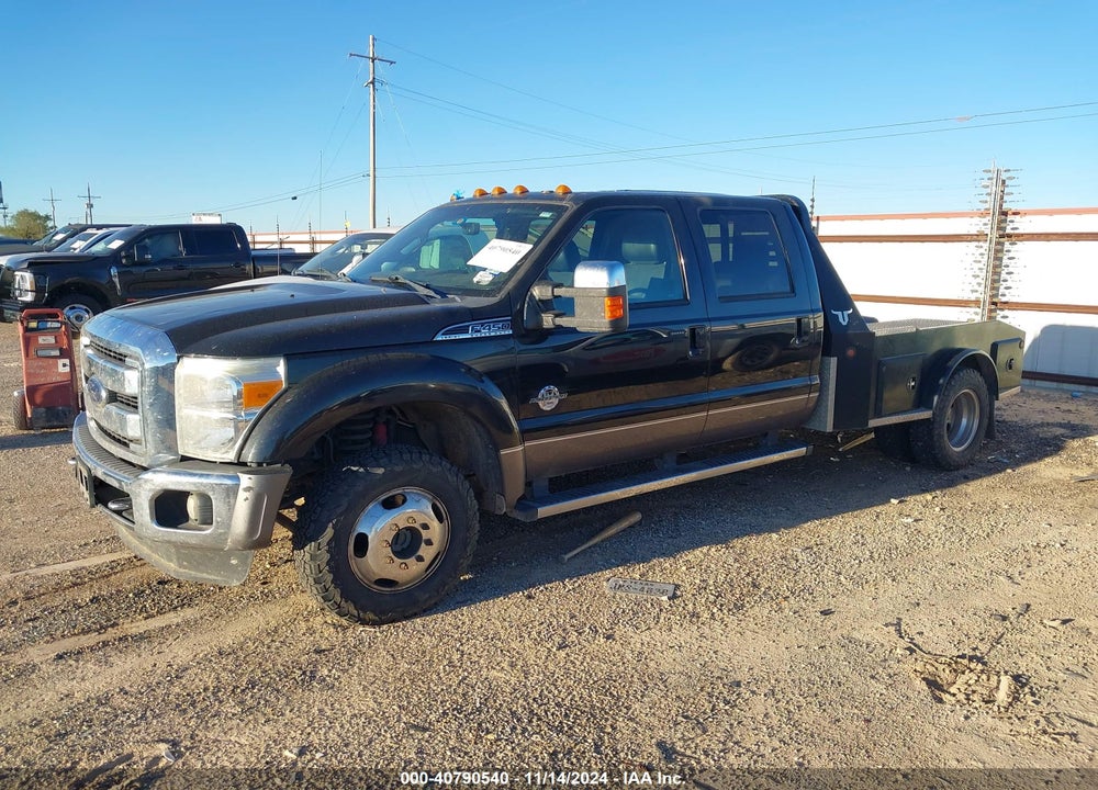2014 FORD F-450 LARIAT VIN: 1FT8W4DT3EEA66579