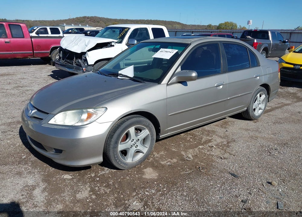 2004 HONDA CIVIC EX VIN: 2HGES26784H640203