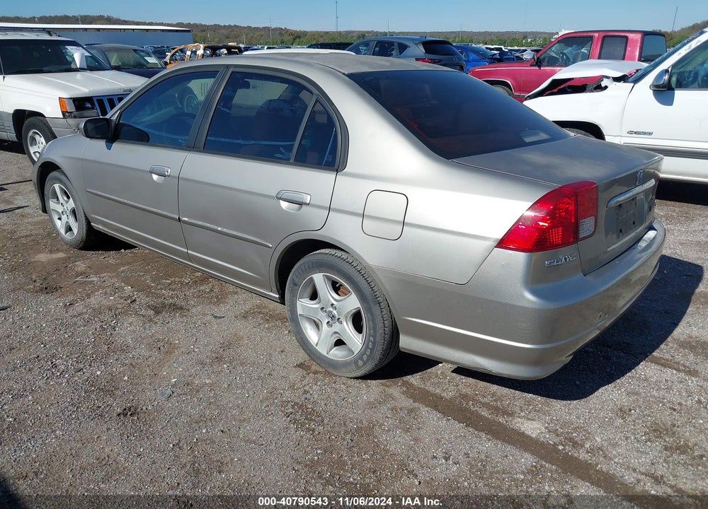 2004 HONDA CIVIC EX VIN: 2HGES26784H640203