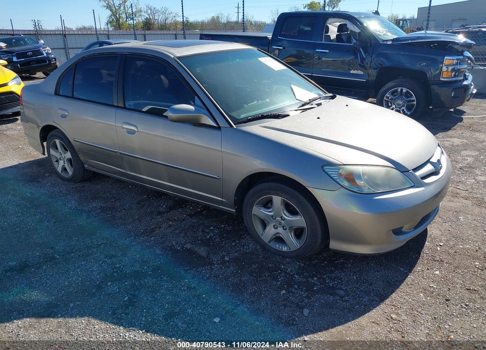 2004 HONDA CIVIC EX VIN: 2HGES26784H640203