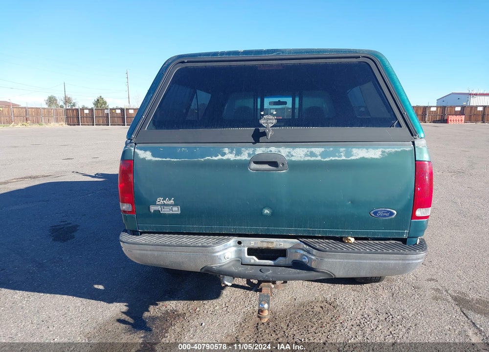 1998 FORD F-150 LARIAT/STANDARD/XL/XLT VIN: 1FTZF18W4WNB03244