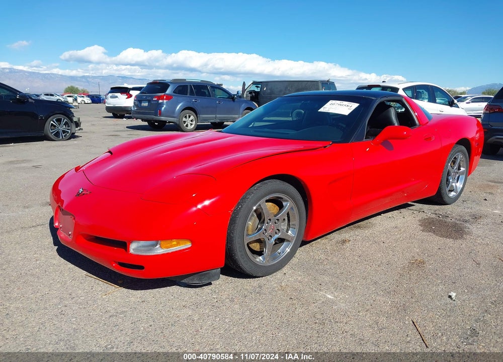 2004 CHEVROLET CORVETTE VIN: 1G1YY22G245115654