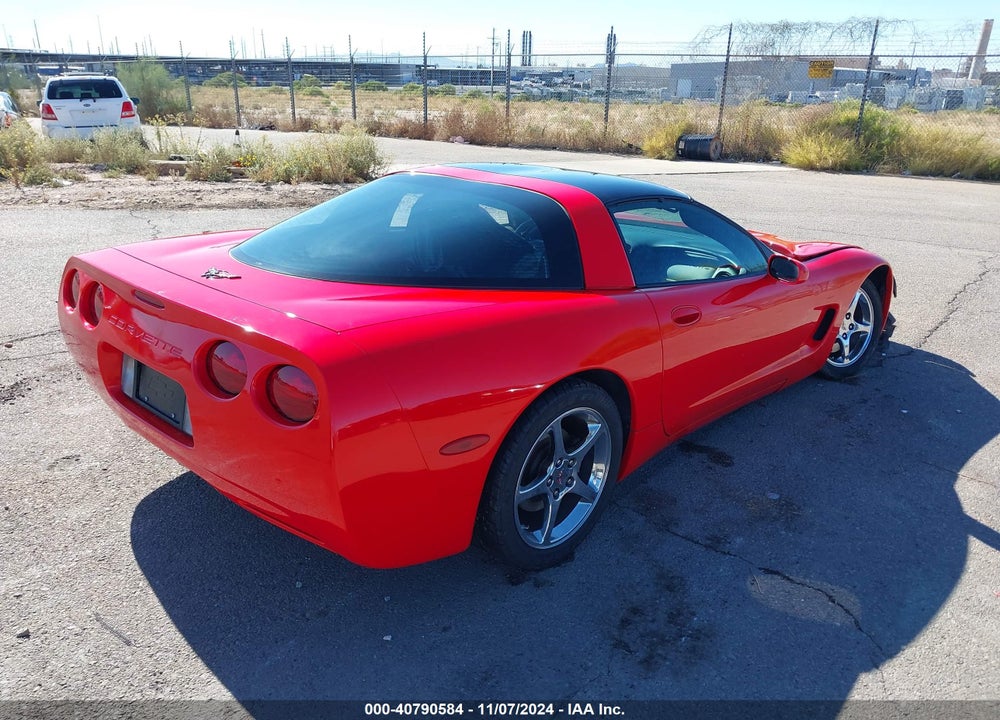 2004 CHEVROLET CORVETTE VIN: 1G1YY22G245115654