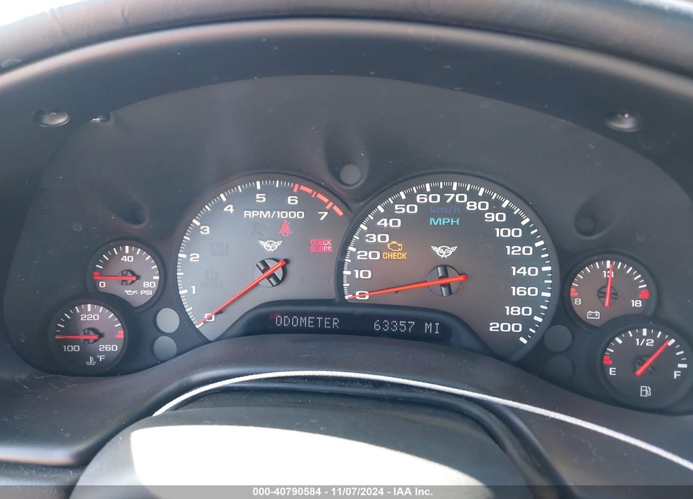 2004 CHEVROLET CORVETTE VIN: 1G1YY22G245115654